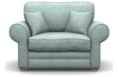 Heart of House Chedworth Fabric Cuddle Chair - Blue